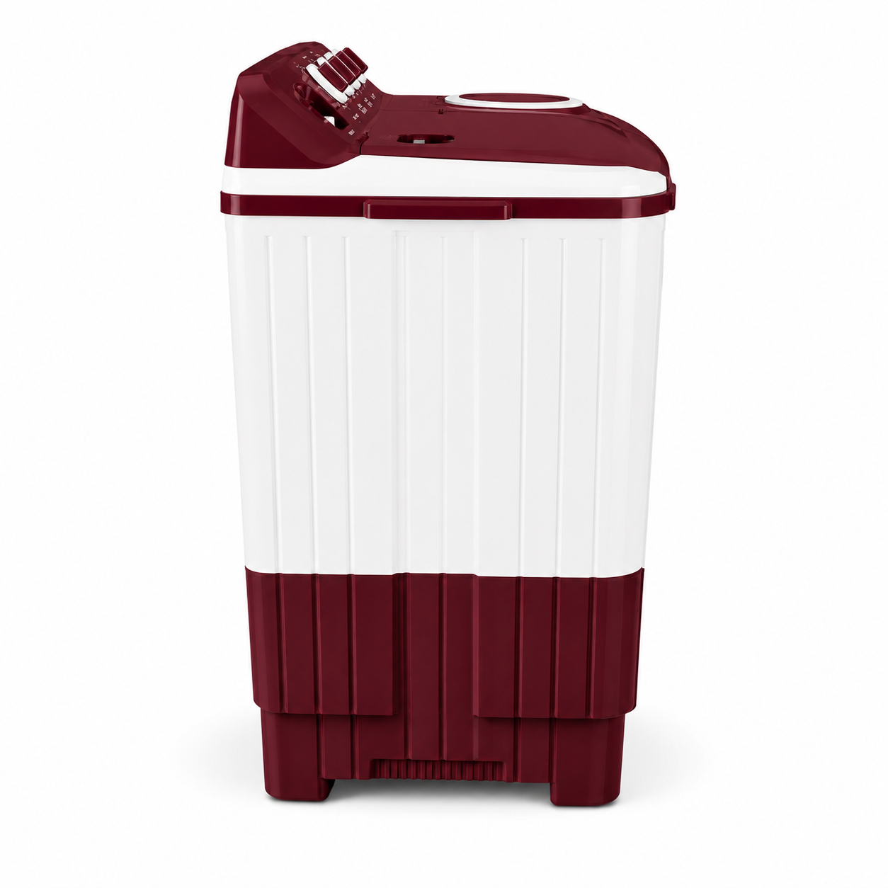 voltas beko 7.5 kg semi automatic top load washing machine – burgundy voltas beko 7.5 kg semi automatic top load washing machine – burgundy