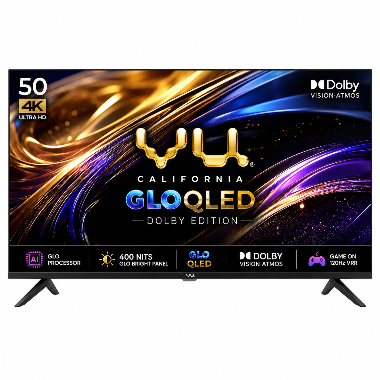 vu california gloqled 50 inch 4k smart tv (dolby edition) vu california gloqled 50 inch 4k smart tv (dolby edition)
