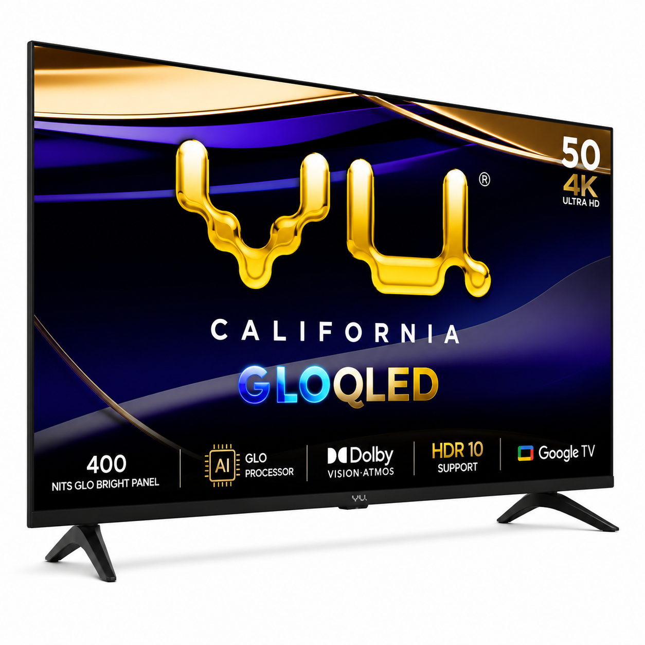 vu california gloqled 50 inch 4k smart tv (dolby edition) vu california gloqled 50 inch 4k smart tv (dolby edition)