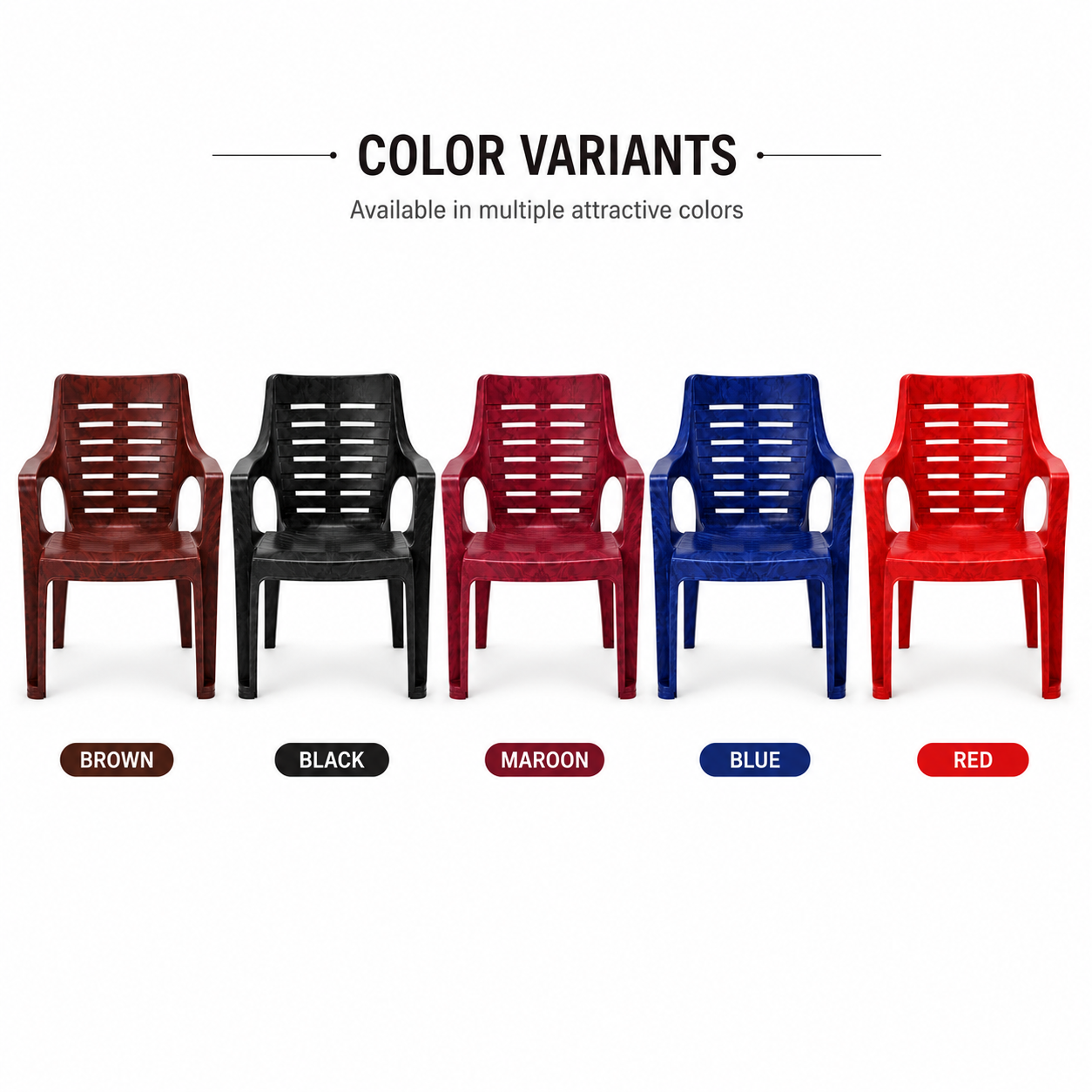 irest sumo plastic arm chair – brown irest sumo plastic arm chair – brown