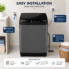 voltas beko 7 kg fully automatic top load washing machine – dark grey voltas beko 7 kg fully automatic top load washing machine – dark grey