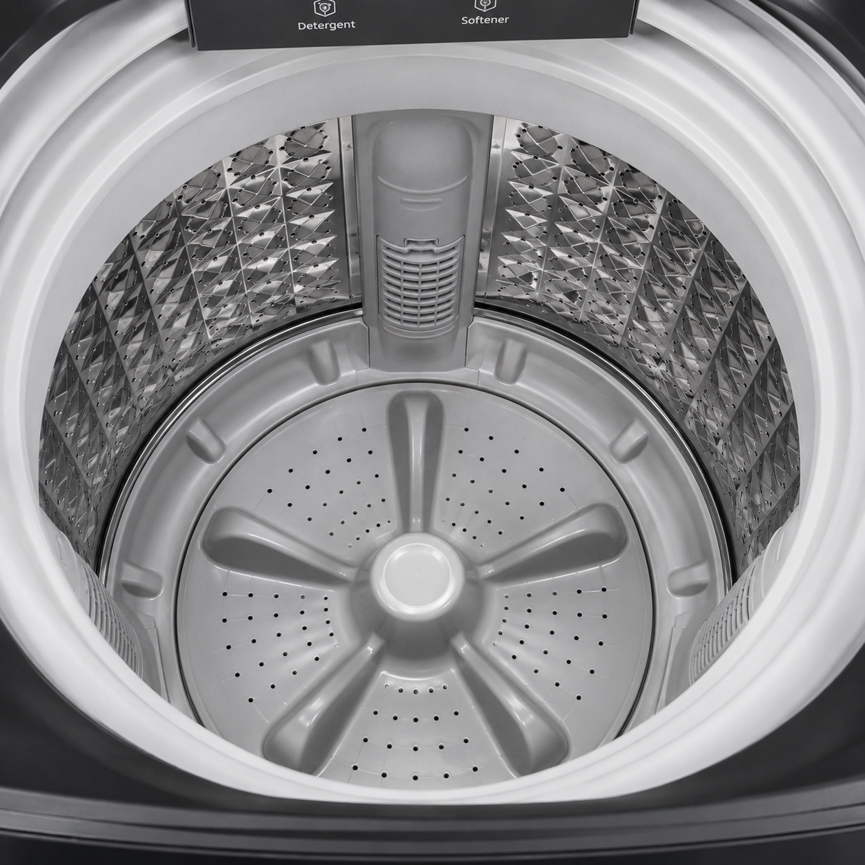 voltas beko 7 kg fully automatic top load washing machine – dark grey voltas beko 7 kg fully automatic top load washing machine – dark grey