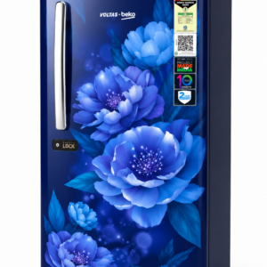 Shop voltas beko floral blue single door refrigerator