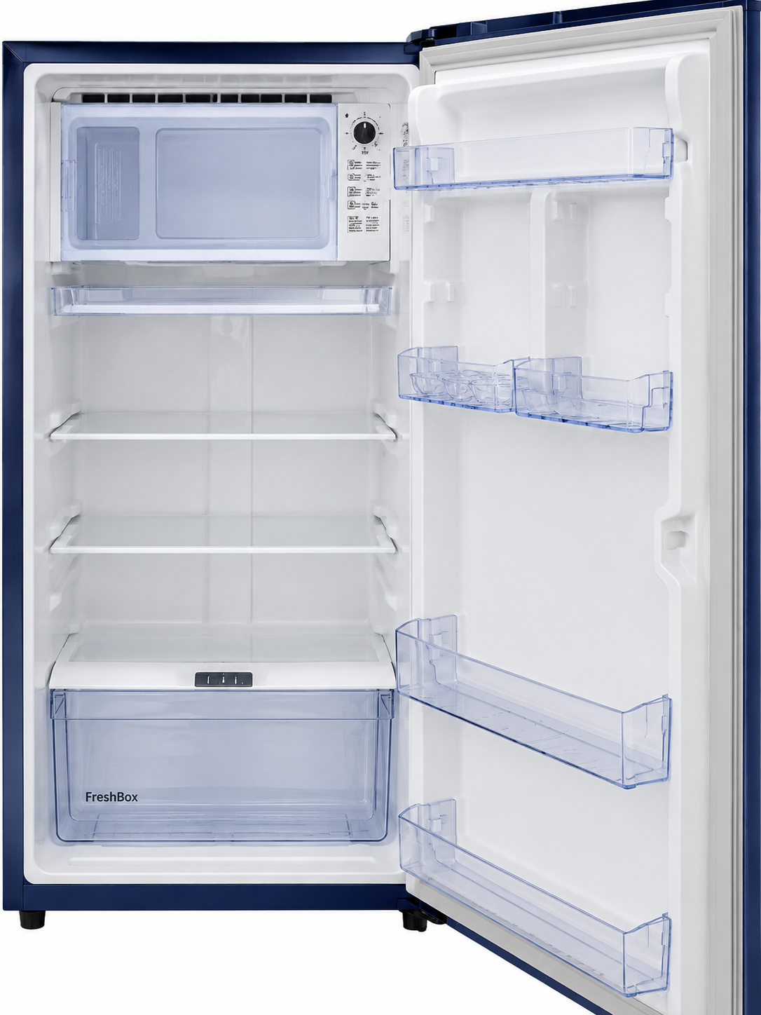 voltas beko floral blue single door refrigerator voltas beko floral blue single door refrigerator