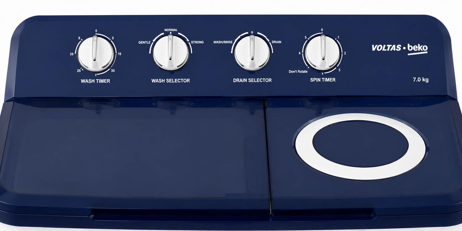 voltas beko 7.0 kg semi automatic washing machine
