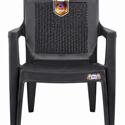 irest sumo plastic arm chair – brown