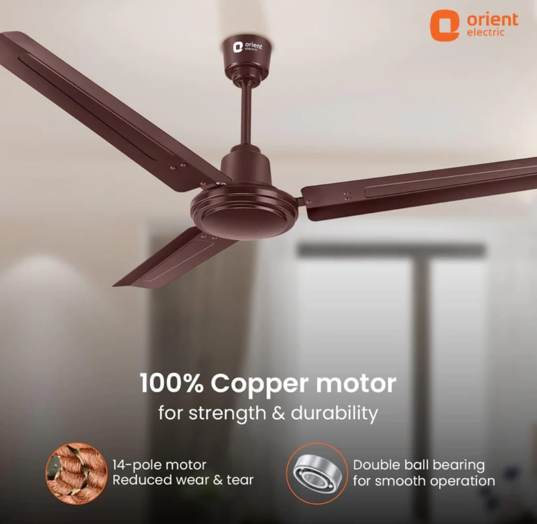 orient falcon 400 ceiling fan | 900mm | brown | 5 year warranty orient falcon 400 ceiling fan | 900mm | brown | 5 year warranty