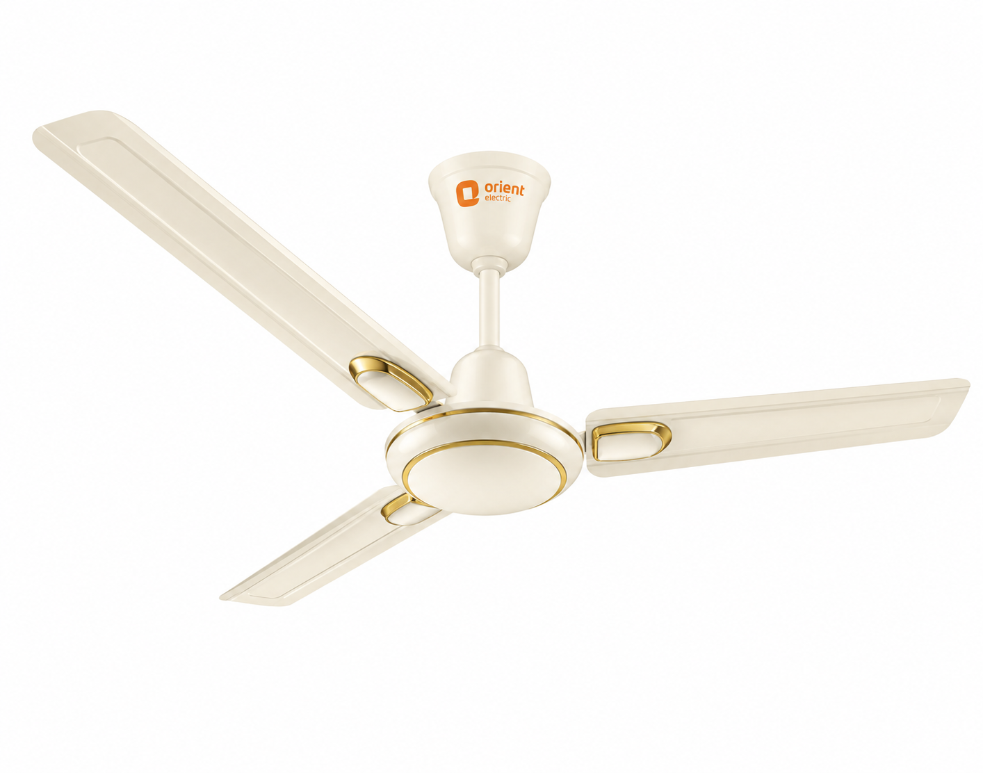 rapid air deco high speed ceiling fan 1200mm | 46w | 380 rpm | soft pearl / white / brown rapid air deco high speed ceiling fan 1200mm | 46w | 380 rpm | soft pearl / white / brown