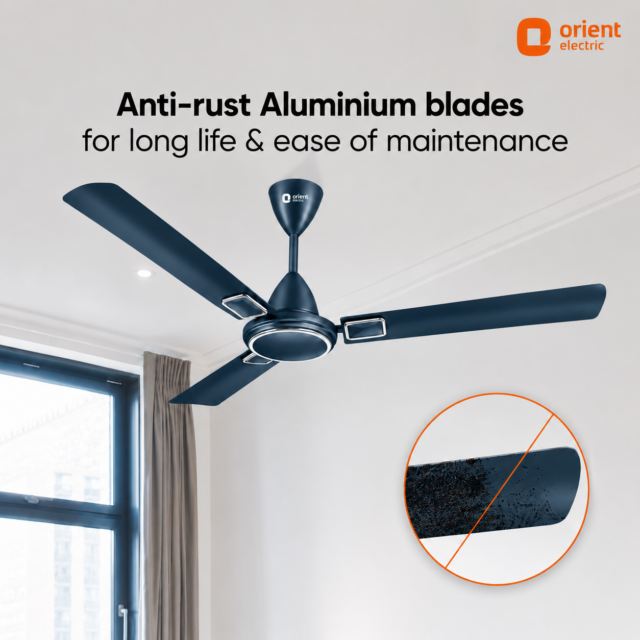 orient falcon deco high speed ceiling fan 1200mm | 380 rpm | 220 cmm air delivery orient falcon deco high speed ceiling fan 1200mm | 380 rpm | 220 cmm air delivery