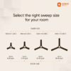 orient falcon deco high speed ceiling fan 1200mm | 380 rpm | 220 cmm air delivery orient falcon deco high speed ceiling fan 1200mm | 380 rpm | 220 cmm air delivery