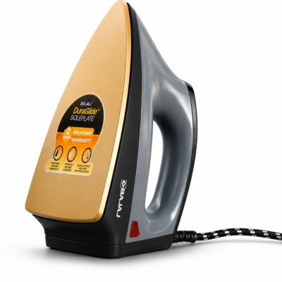 bajaj herculo 1100w heavy weight dry iron box | adjustable thermostat